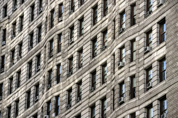 Здание Фасада Flatiron Манхэттене Нью Йорк — стоковое фото