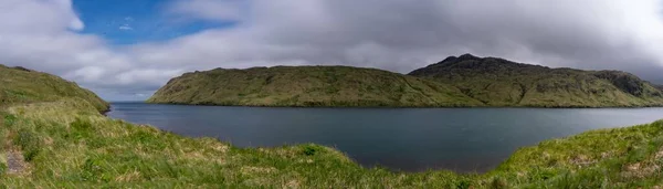 Exposition Longue Nd100 Adak Island Finger Bay — Photo