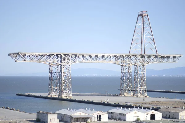 Güneşli Bir Günde San Francisco Çelik Bir Köprü — Stok fotoğraf