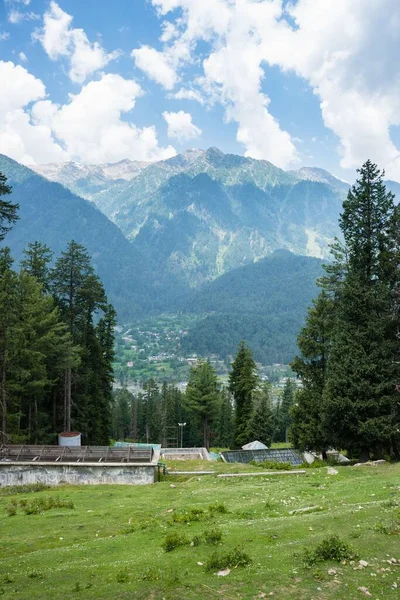 Krajina Horách Pahalgam Jammu Kašmír Indie — Stock fotografie
