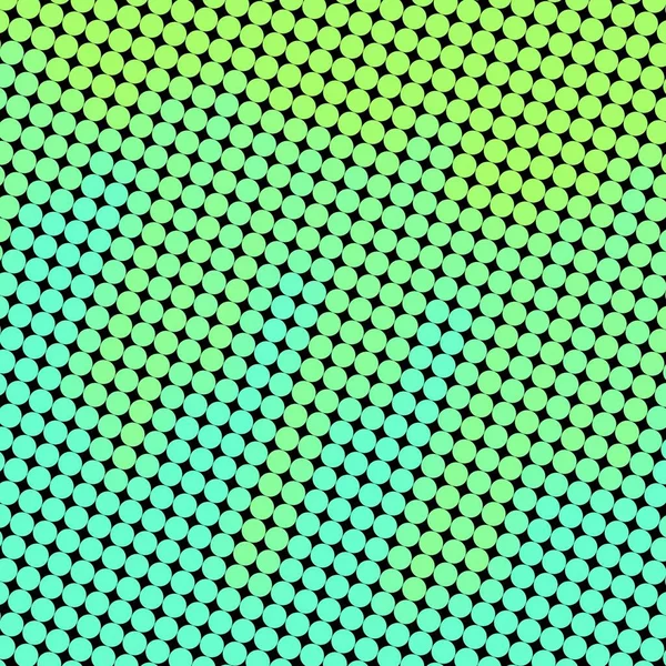 Abstrato Geométrico Colorido Redondo Forma Polka Dot Padrão Com Multicolor — Fotografia de Stock