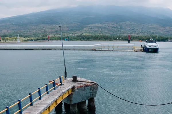 Kayangan North Lombok Indonesia July 2022 Asdp Kayangan Port Dock — 图库照片