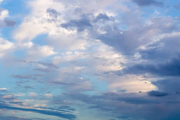 Egy Gyönyörű Kép Felhős Égboltról — Stock Fotó