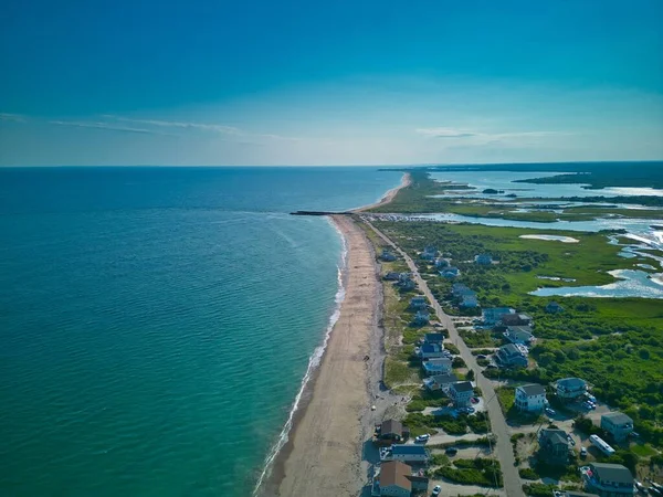 Sandy Beach Charlestown Rhode Island — Stock Photo, Image