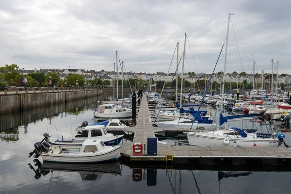 Beautiful Shot Sailboats Parked Port — Stock Photo, Image