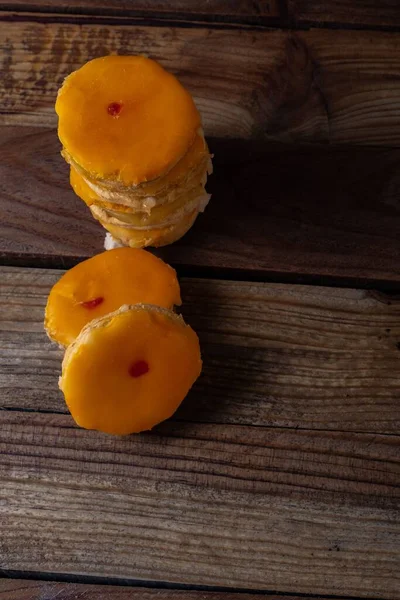 Tortas Locas Gekke Taarten Typisch Van Andalucia Spanje Geïsoleerd Een — Stockfoto