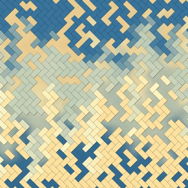 Abstrakte Mehrfarbige Low Poly Mosaik Sechseck Stil Hintergrund Hell Geometrisch — Stockfoto