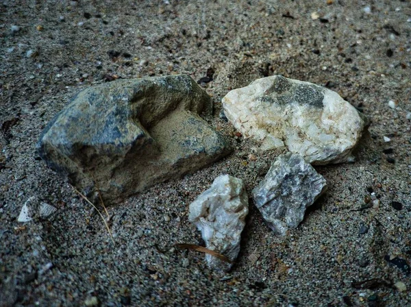 Gibt Nur Steine Sandkasten — Stockfoto