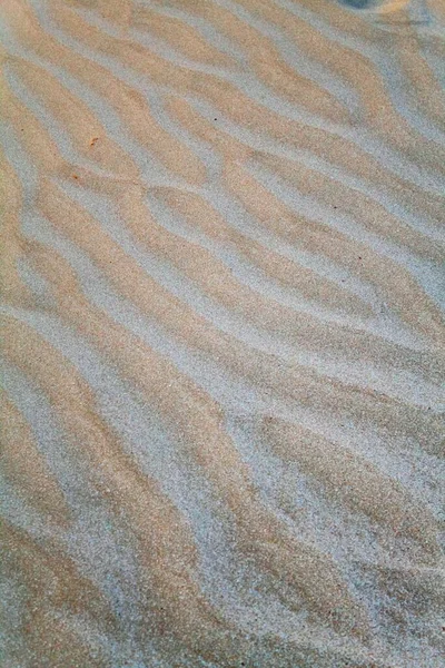 Вертикальный Кадр Фоне Пляжного Песка Высоким Разрешением Текстуры — стоковое фото