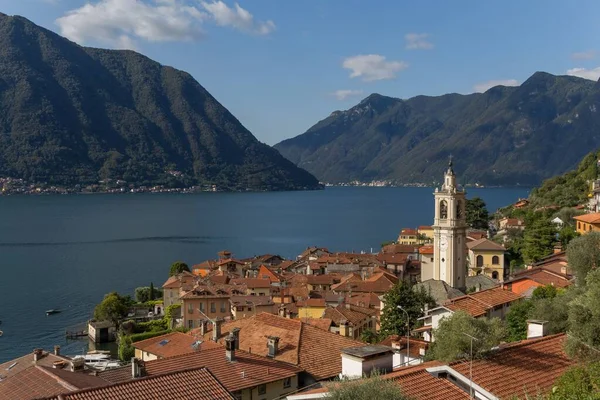 イタリアのコモ湖の美しい風景 — ストック写真