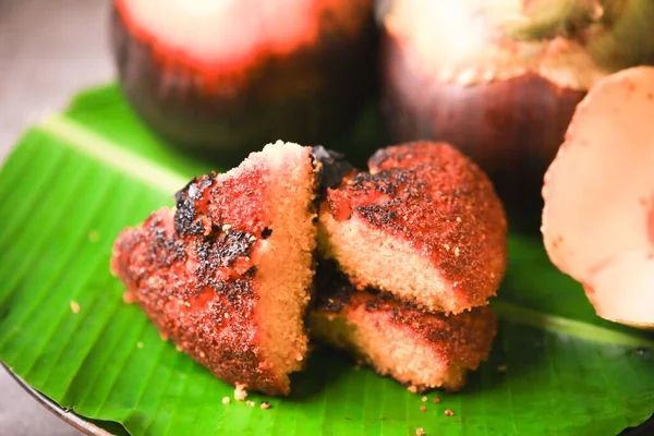 南印度著名的多脂棕榈果肉蛋糕 — 图库照片