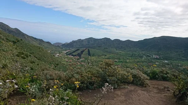 Tenerife May 2018 Teno Hiking Path Masca Canyon — Stock Photo, Image