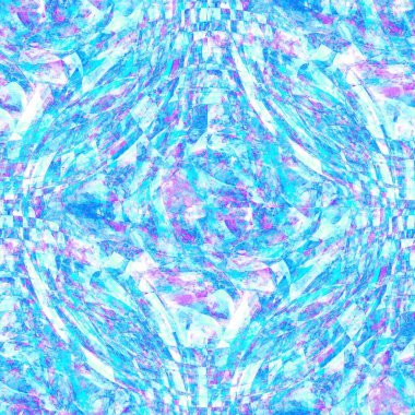 Renkli bir desenin soyut bir çizimi