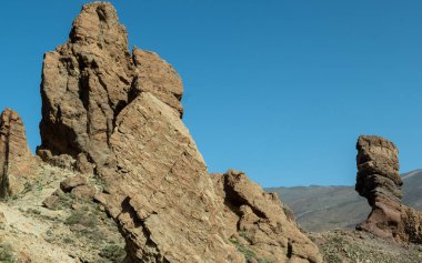 Tenerife 'de güzel bir tepe manzarası