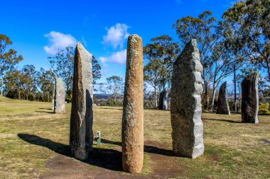 Parktaki Ayakta Duran Taşlar Glen Innes
