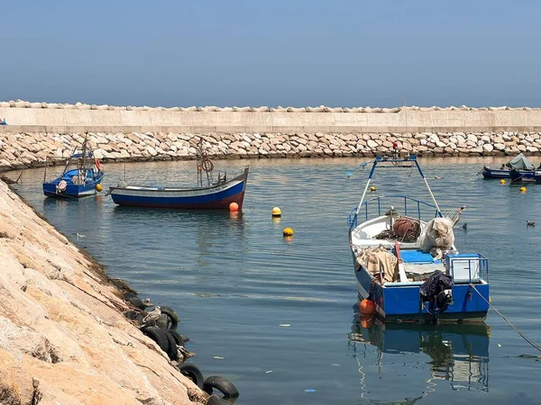 Pequeños Barcos Pesca Puerto — Foto de Stock