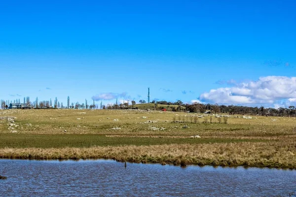 Vacker Utsikt Över Beardy Waters Glen Innes Nsw Australien Solig — Stockfoto