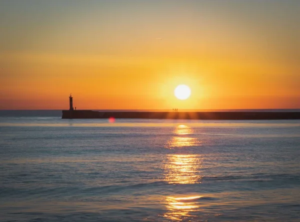 Sonnenuntergang Goldener Stunde — Stockfoto