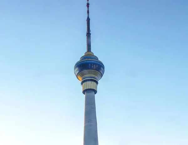 Closeup Berlin Television Tower — Stock Photo, Image