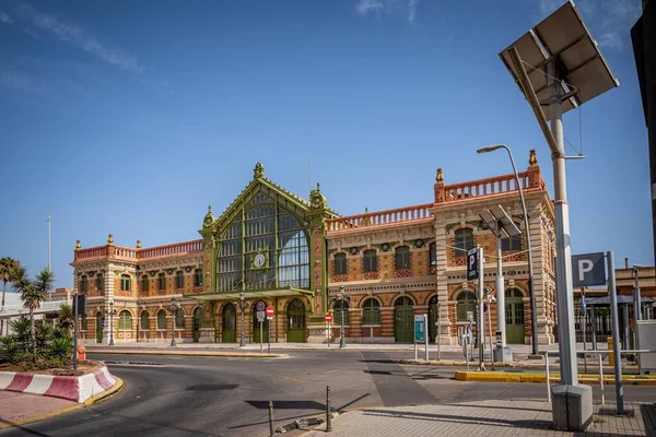 almeria Bay alcazaba görülen görünümü.