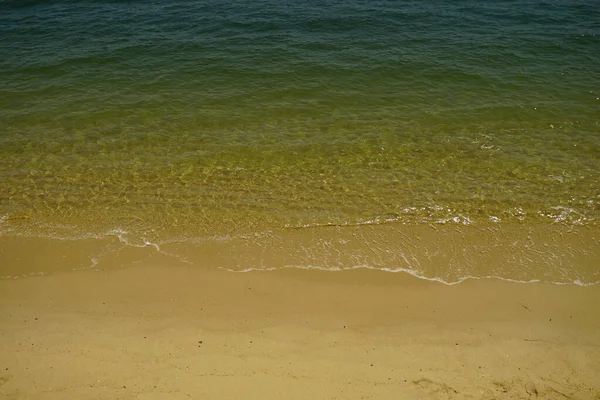 Beautiful View Ocean Waves Hitting Shore — Stock Photo, Image