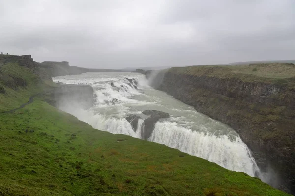 Uitzicht Waterval Heuvels — Stockfoto