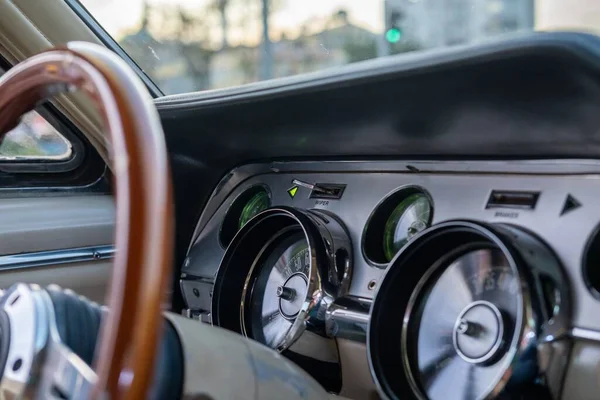 Interior 1967 Mustang Shelby Gt350 Details — Stock Photo, Image