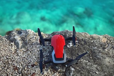 Bir Dji dronunun görüntüsü