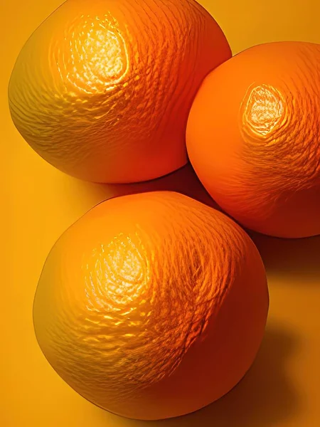 Fruta Naranja Frente Fondo Oscuro —  Fotos de Stock