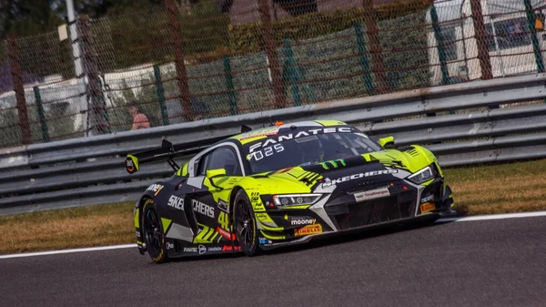 Uma Vista Carro Corrida Durante Total Horas Spa Francorchamps 2022 — Fotografia de Stock