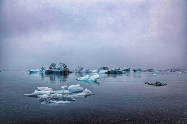Jokulsarlon Glacier Lagoon Island Ist Ein Muss Auf Ihrer Nächsten — Stockfoto