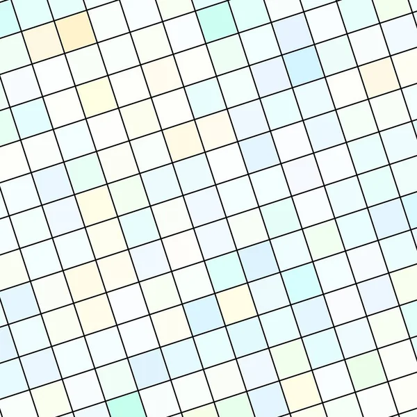Diamante Cuadrado Forma Mosaico Abstracto Azulejos Patrón Con Diagonal Simétrica — Foto de Stock