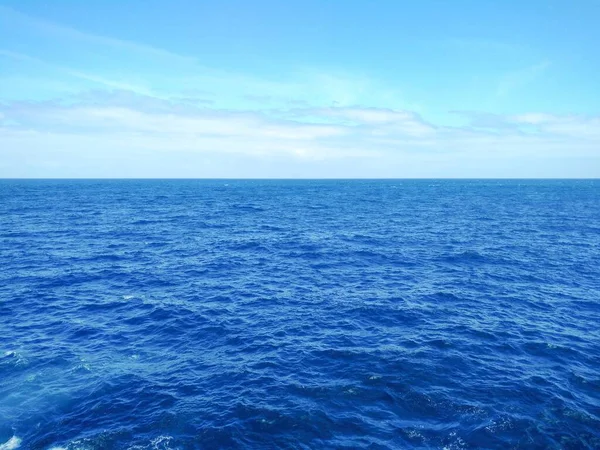 Vista Mar Desde Puerto Cruz Tenerife España — Foto de Stock