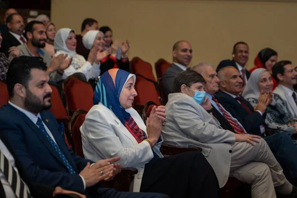 Audience Medical Event Egypt Alexandria Opera House — Stock Photo, Image