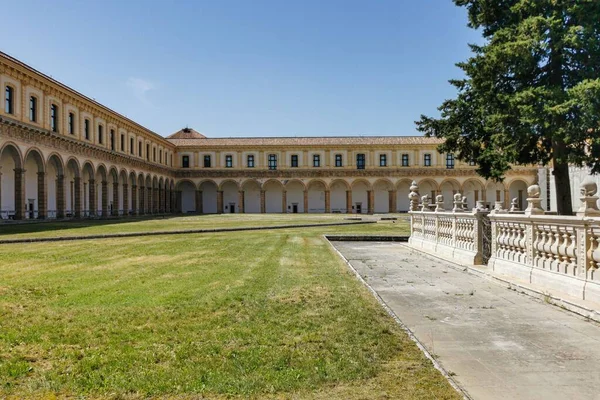 Μεγάλο Μοναστήρι Της Certosa San Lorenzo Μονή Του Αγίου Lawrence — Φωτογραφία Αρχείου