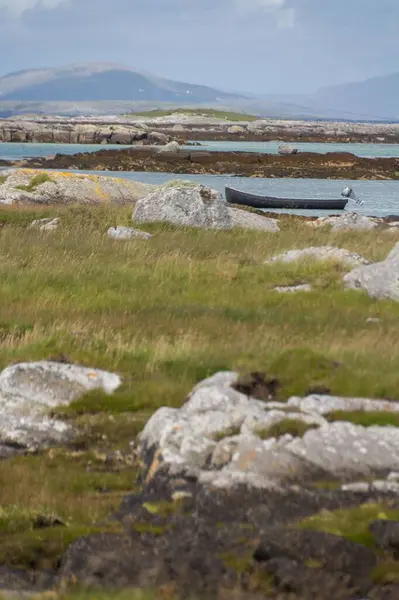 Colpo Verticale Della Costa Selvaggia Dell Irlanda — Foto Stock