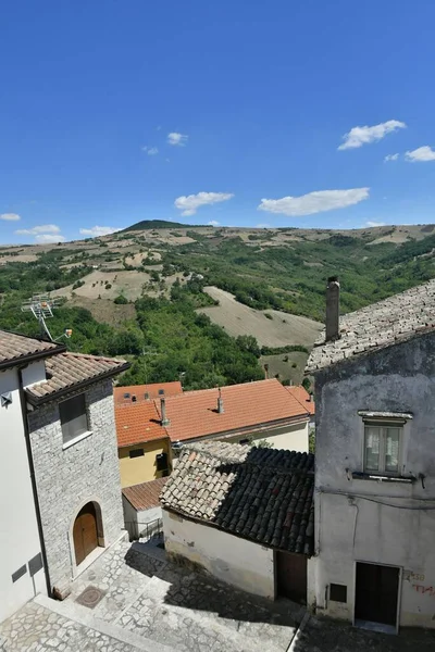 Roofs Old Houses Zungoli One Most Beautiful Villages Italy — Stock Photo, Image
