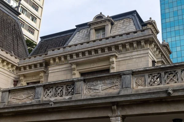 Una Mansión Estilo Francés Casa Das Rosas Avenida Paulista Sao — Foto de Stock