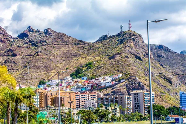 Beautiful Landscape Architectural Building Plaza Tenerife Spain — Stock Photo, Image