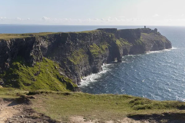 Krásné Útesy Moher Hrabství Clare Irsko Aillte Mhothair Irštině — Stock fotografie