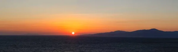 Une Vue Aérienne Beau Paysage Marin Arrière Plan Des Collines — Photo