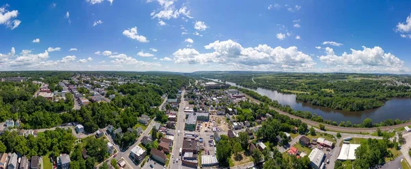 Vista Panorámica Aérea Ámsterdam Nueva York Julio 2022 —  Fotos de Stock