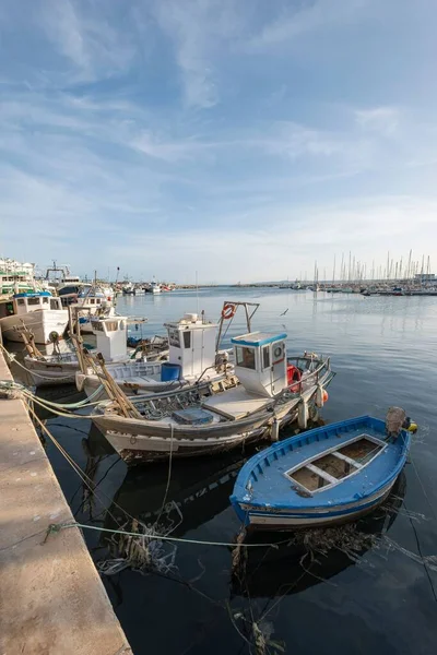 Estepona Málaga Espanha Junho 2022 Barcos Pesca Porto Estepona Costa — Fotografia de Stock