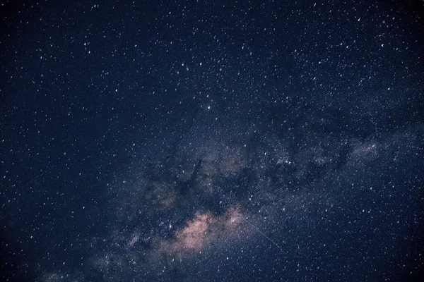 Галактика Млечный Путь Звездном Ночном Небе Красивый Вселенский Фон — стоковое фото