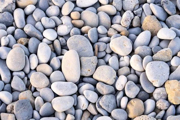 Eine Nahaufnahme Von Hellen Steinen Perfekt Für Den Musterhintergrund — Stockfoto