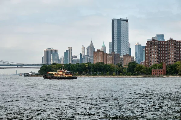 Eine Schöne Aufnahme Aus Einem Meer Der New Yorker Stadtlandschaft — Stockfoto