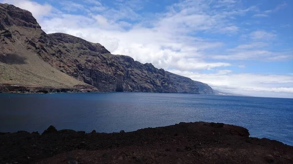 Tenerife Maggio 2018 Spiaggia Punta Teno Baia Teno — Foto Stock