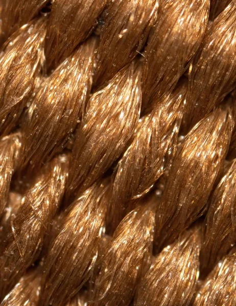 Texture Ultra Macro Panno Sintetico Marrone — Foto Stock