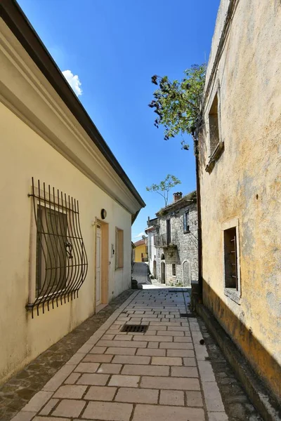 Small Street Old Houses Greci Village Campania Region — Stock Photo, Image