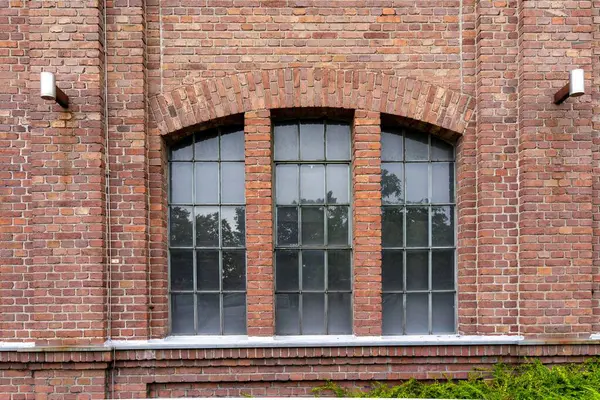 Deel Van Een Oud Industrieel Gebouw — Stockfoto